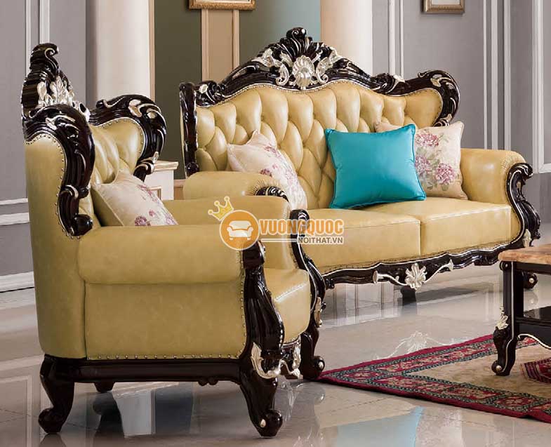 Sofa phòng khách nhập khẩu sang trọng GDA923S-2